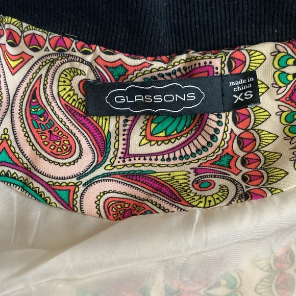 Glassons Multicolor Paisley Jacket - Picture 2 of 3